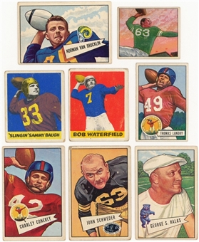 1948-1952 Leaf and Bowman Football Collection (250+) Including Hall of Famers 